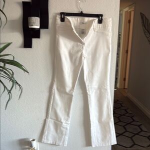 Joe B White Boot Cut Pants size 9 new without tags